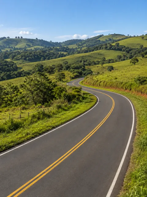 Paved road