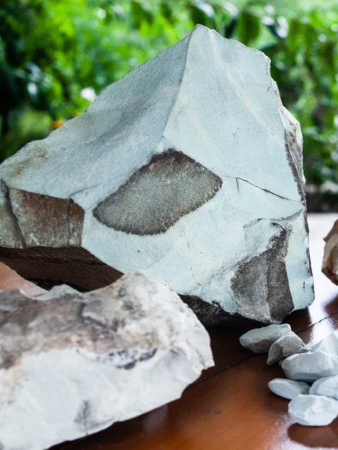 Natural zeolite sample